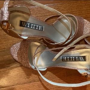 NEW: Rose Gold Evening Shoes